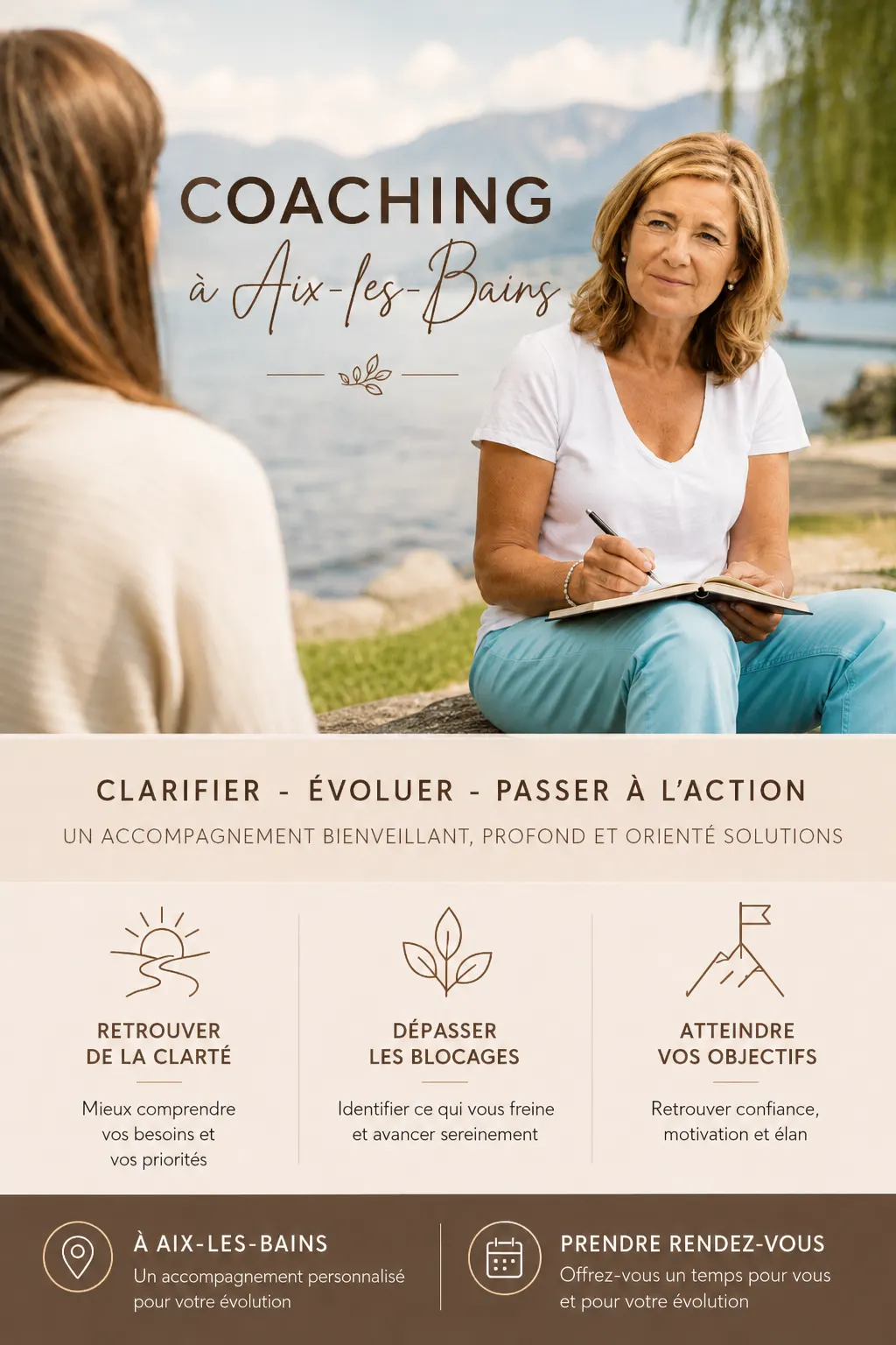 Coaching à Aix-les-Bains pour mieux-être développement personnel et émotions